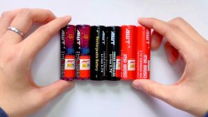 New AWT 18650 Rechargeable Battery 3.7V 3000m0Ah 40A Large Capacity Continuous Discharge Compatible with RC Cars & Power Banks
