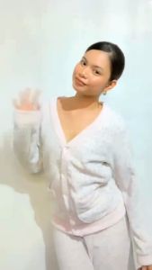 ALMBA SQUARE NECK FULL LENGTH DOUBLE LINING TOP