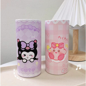 Sanrio Universal Car Tissue Box Cartoon Kuromi Cinnamoroll Capybara Home Portable Tissue Holder Cute Girl Car Interior Accessories