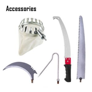 Malaysia 7M Telescopic High Pruning Branch Shears Saw Cutter Coconut Fruit Picker Viral Time Modern Fruit Tier Glue Bag