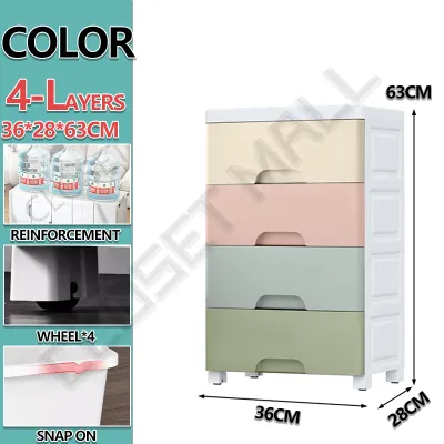 Goody 60cm Durabox Cabinet Drawer Clothes Storage Cabinet With Wheels Drawer With Lock Clothes