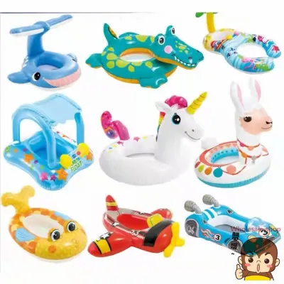 WS★Kid Swimming Float Boat Inflatable Floater Salbabida For Baby S-60