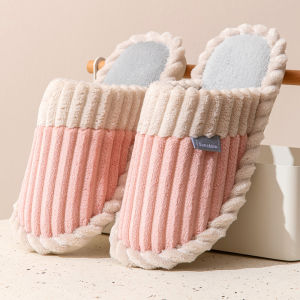 Japanese Cotton linen Slippers for Men and Women Couple sIndoor Slippers non-slip bedroom Slippers