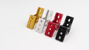 MUZI For Brompton DAHON Bike Bag Carrier Raise Adapter Folding Bike Front Bag Carrier Rising Mount Holder