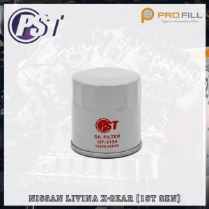 PST Oil Filter 15208-65F00 (OF-3154) - Nissan Livina X-Gear (1st Gen) 2007-19