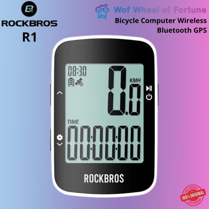 ROCKBROS R1 GPS Speedometer Sepeda MTB Road Bike Wireless