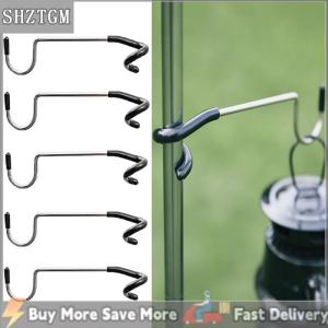 [COD] SHZTGM ตะขอเสาไฟสำหรับตั้งแคมป์ตะขอเกี่ยวเสาเต็นท์เสาไฟอเนกประสงค์อุปกรณ์ตั้งแคมป์กลางแจ้ง