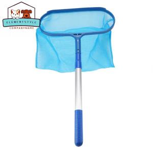 Swimming Pool Skimmer Net w/Telescopic Pole Ponds Cleaning Debris Leaf Rake