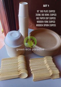 Deepavali Disposable Plates Bowls and Cups Set | Party Plates