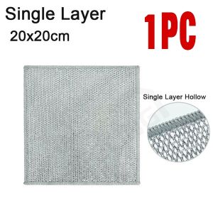 WHL Multifunctional Double-layer Non-Scratch Steel Wire Dishcloth Reusable Magic Non stick Oil Dish Towel Wire Dishwashing Rags Cleaning Cloth
