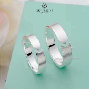 Cincin Kawin Nikah Pasangan Tunangan Lamaran Couple Perak Palladium Platinum Emas MH