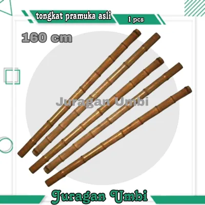 Tongkat Bambu Pramuka SD SMP SMA Merah Putih 160 cm