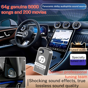 Car Mini Metal USB Flash Drive High Speed Song Music Storage Thumb Size USB Flash Drive