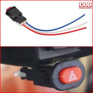 Tombol Hazard Motor Variasi Bisa Untuk Mobil Saklar Bahan Plastik ABS Tahan Segala Cuaca AA