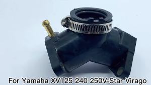 Ready stock Motorcycle Carburetor Carb Intake For Yamaha XV125 240 250V-Star Virago XV 125 240 250 NEW