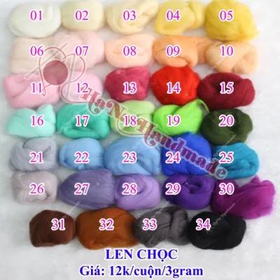 Len chọc 12k/cuộn 3gram