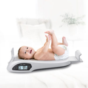 เครื่องชั่งน้ำหนักเด็กอัจฉริยะ Baby Scale Prince&Princess  บันทึกผลบน App ด้วยระบบ Bluetooth (cream)