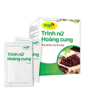 PQA Trinh Nữ Hoàng Cung Hỗ trợ giảm các triệu chứng: U xơ tử cung u nang buồng trứng u tuyến vú lành tính U xơ hoặc phì đại tuyến tiền liệt