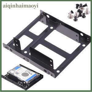 aiqinhaimaoyi Máy tính để bàn 2.5 để 3.5 Ổ cứng Máy tính để bàn kép SSD gắn khung Bộ chuyển đổi nội bộ