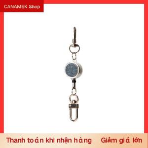 CS ID dây đeo chìa khóa vòng kẹp tên thẻ thẻ kéo chuỗi Reel huy hiệu chủ breastplate khóa vành đai cổ điển Reel nối dài có thể thu vào