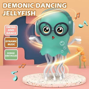 **Malaysia Seller** Funny Magical Dancing Octopus Toy Light with Music Sotong Mainan Dancing Octopus Baby Toy
