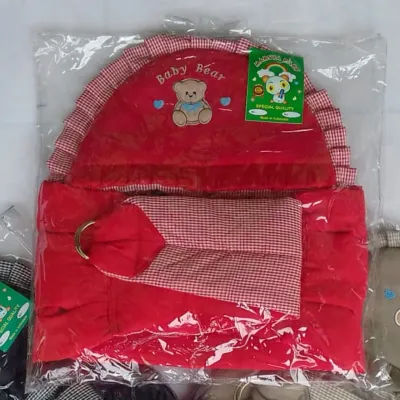 Gendongan bayi Bordir Samping topi Terbaru
