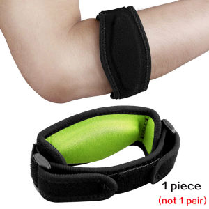 1 PCS Tennis Elbow Brace for TendonitisForearm PainGolf Elbow Support Arm Strap Band with Compression Pad for Men Women