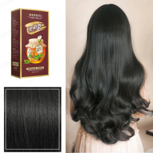 Natural Plant Hair Dye Plant Bubble Dye Gentle and Easy Coloring with Plant Extract
