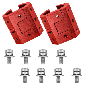 Strong Set Track Clamps for Aluminum Track Systems Secure Against Slip Mounting with Oxidation Resistant Coating