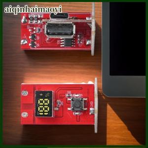 aiqinhaimaoyi 1 mảnh mạch điều khiển Bo mạch chủ đèn pin câu cá bảng mạch hiển thị phí và xả kết nối chống đảo ngược