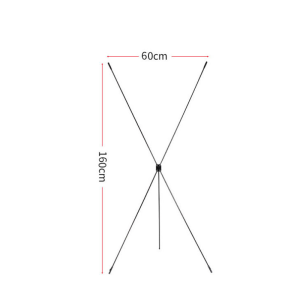 60*160cm/80*180cm Tarpaulin X-Stand Banner Foldable Poster Display Stand For Advertise Wedding