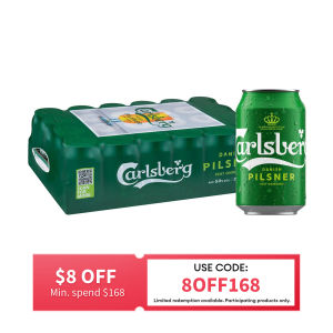 Carlsberg Danish Pilsner Beer Cans (24 x 320ml)