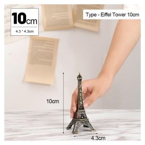 Effiel Tower Liberty Big Ben Retro Metal Crafts Vintage Bronze Tone Paris Figurine Statue Home Decor ZJJ-Bronze-Statue