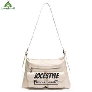 [Jocestyle Mall] Underarm Bag for Women with Multi Pocket Retro Handbag PU Leather Adjustable Strap Zipper Hobo Bag for Work Travel