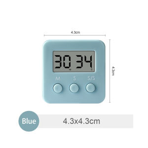 Mini Kitchen Digital Timer – Big Digits Loud Alarm for Cooking & Baking Baking Clock for Sports Games & Office Easy Set Countdown