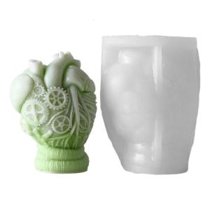 Trái Tim Thanh Lịch khuôn silicon Mạnh Mẽ Để Làm Đứng Di Động Cho Trang Trí Nội Thất Và Lễ Kỷ Niệm sử dụng thường nhật