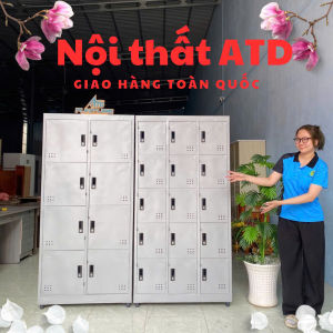 Tủ đựng hồ sơ nhiều ngăn có khóa- Tủ sắt locker 15 12 10 8 6 4 2 cánh cửa.