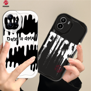 (Lokal Ready) PENGER Casing hp Xiaomi Poco X5 5G Poco C40 Poco M3 Pro Poco X3 NFC M3 X3 GT M5S Kreatif Glossy Lembut 3D Bergelombang Melengkung Penutup Tepi Softcase