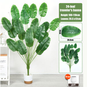 ✨ 24 hours delivery ✨ artificial plant with pot fake plant plastic plant fake plants with pot artificial tree indoor plant faux plants flowers artificial flowers Standing Decoration