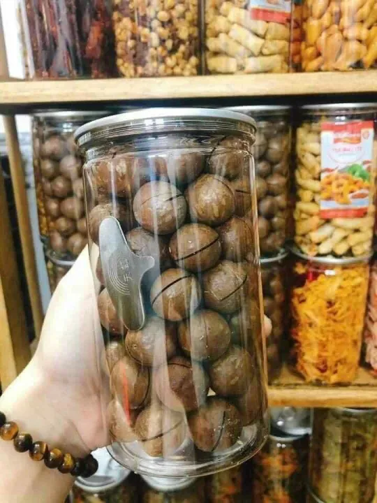 Hạt macca nứt vỏ hủ 500g
