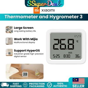 Xiaomi Mijia Smart Thermometer and Hygrometer 3 Monitor Digital Thermo Humidity Monitor (CN Ver.)