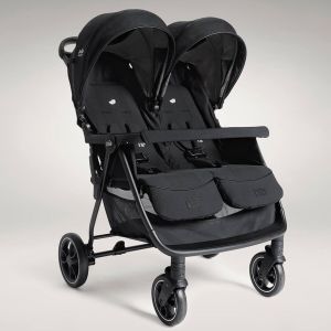 Joie Signature Estrella Twin Stroller (From birth to 22 kg in each seat)(Included rain cover)