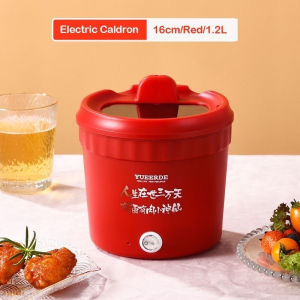 [SG Stock] 1.2L/1.5L Stainless steel mini rice cooker Portable multi-in-one pot instant noodles non-stick cooker
