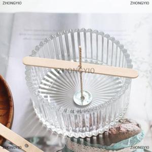 [COD] ZHONGYI0 50 cái nến bằng gỗ bấc chủ sở hữu nến thanh chủ sở hữu cho nến làm