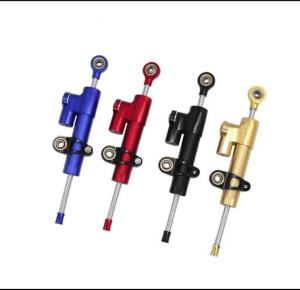 Hanson8 Universal Motorcycle Adjustable Steering  255mm Damper Stabilizer Linear Reversed Safe Control CNC 2B5Z7
