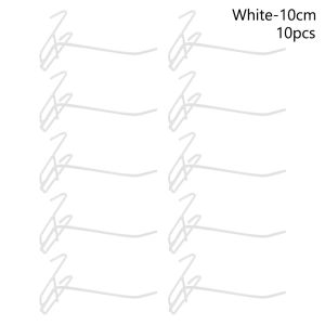 10Pcs Heavy Duty Screen Hooks Supermarket Shelf Hook Metal Universal Mesh Panel Hooks