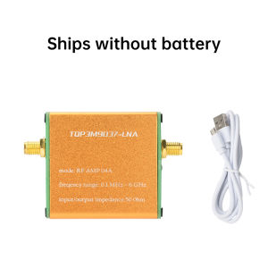 diymore 100k-6GHz Full Band Low Noise Flow Gold Signal Amplifier TQP3M9037-LNA Radio Signal Enhancer