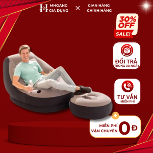 Ghế Hơi Tựa Lưng Bọc Nhung BETEX - Mềm Mịn êm ái Có Đệm Hơi Lót Chân Cao Cấp