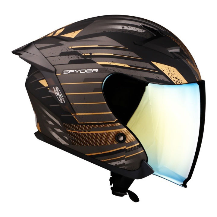 Spyder helmet dual visor half sale face