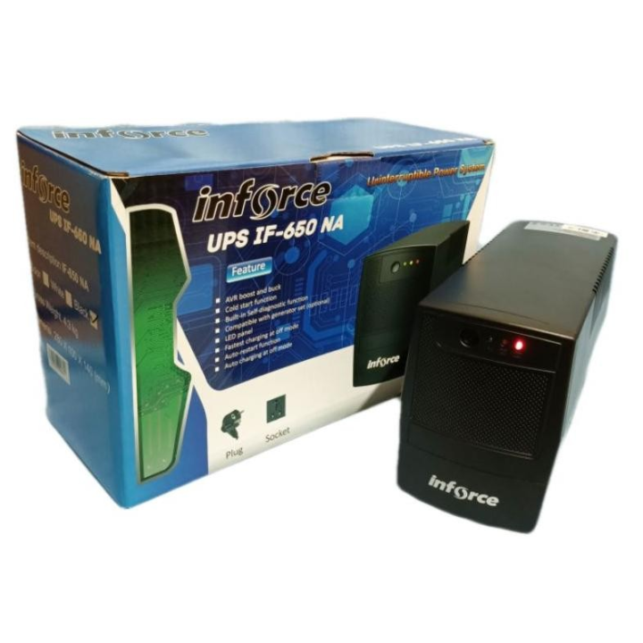 UNINTERRUPTIBLE POWER SYSTEM - UPS INFORCE IF-650NA | Lazada Indonesia